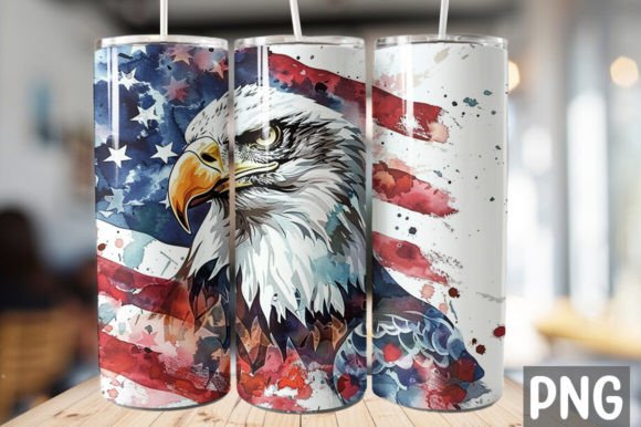 Download American Eagle Skinny Tumbler Design - Design Collection