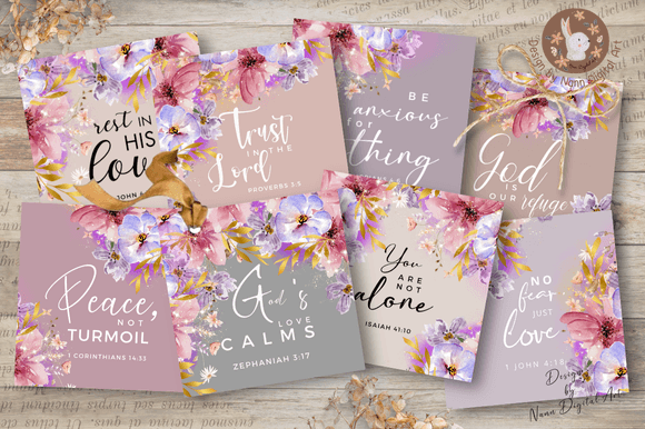 Download Printable Bible Verses Cards Set No.333 - Card Collection