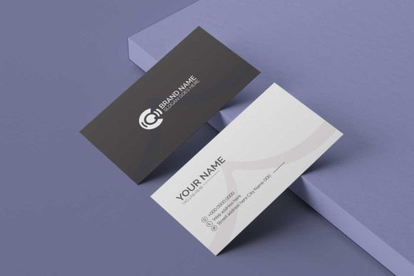 Download Dark Printable Business Card Template - Card Collection