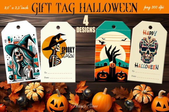 Download Halloween Gift Tags Printable Designs - Design Collection