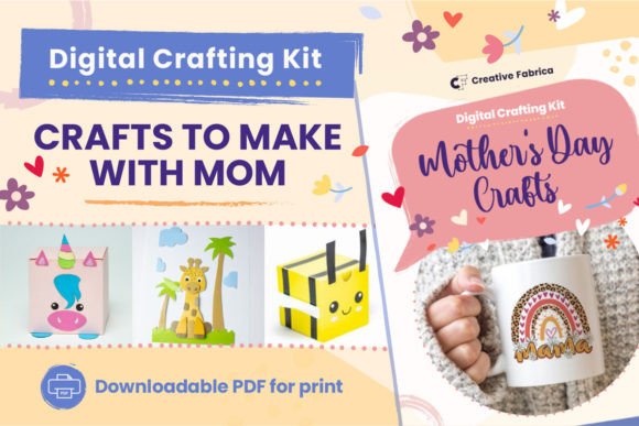 Download Mother's Day Digital Crafting Kit - Moth Collection