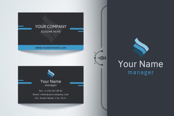 Download Template Business Card | Brand Company - Card Collection