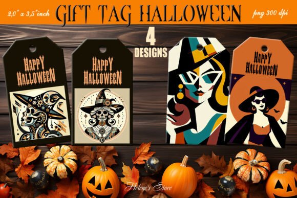 Download Halloween Gift Tags Printable Designs - Design Collection