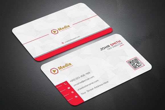 Download Printable Business Card Design Template - Card Collection