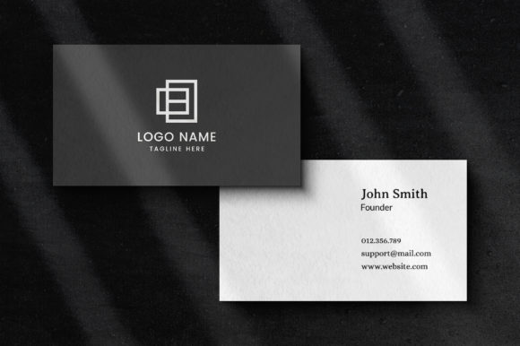 Download Printable Business Card Mockup - Card Collection