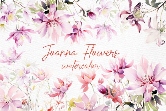 Download Watercolor Dusty Pink Flowers Clipart - Premium Resources
