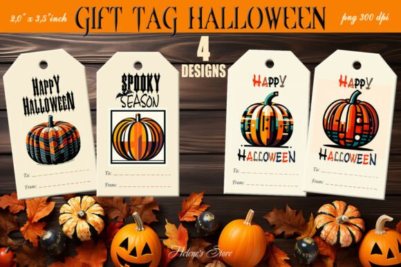 Download Halloween Gift Tags Printable Designs - Design Collection