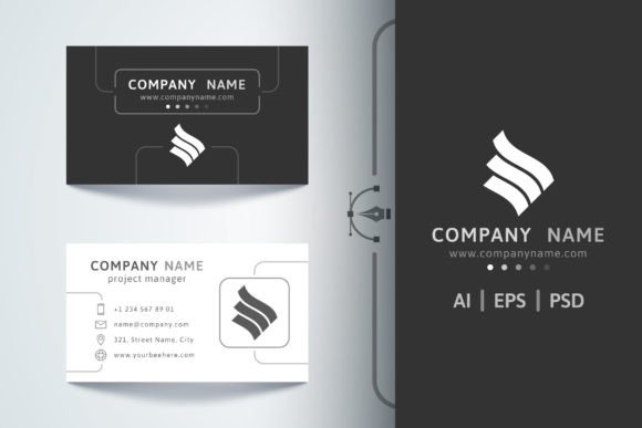 Download Dark Template Business Card - Card Collection