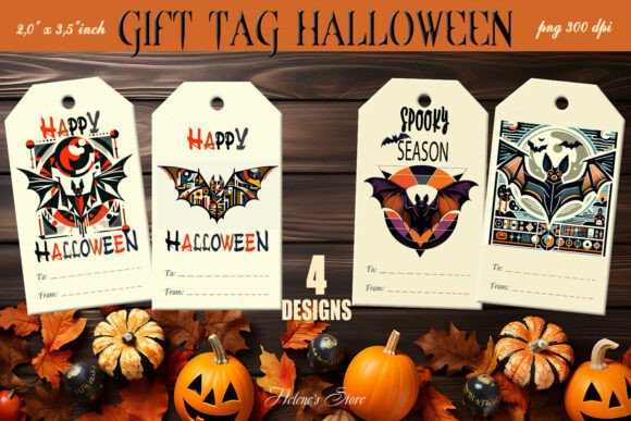 Download Halloween Gift Tags Printable Designs - Design Collection